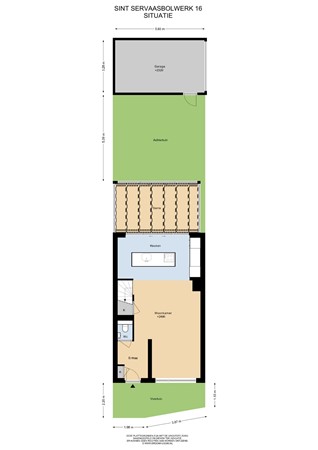 Floorplan - Sint Servaasbolwerk 16, 6211 NB Maastricht